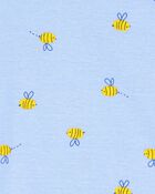 Baby 4-Piece Floral Cotton Pyjamas, image 3 of 4 slides