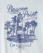 Kids Lighthouse Graphic Tee - Blue, image 2 of 3 slides