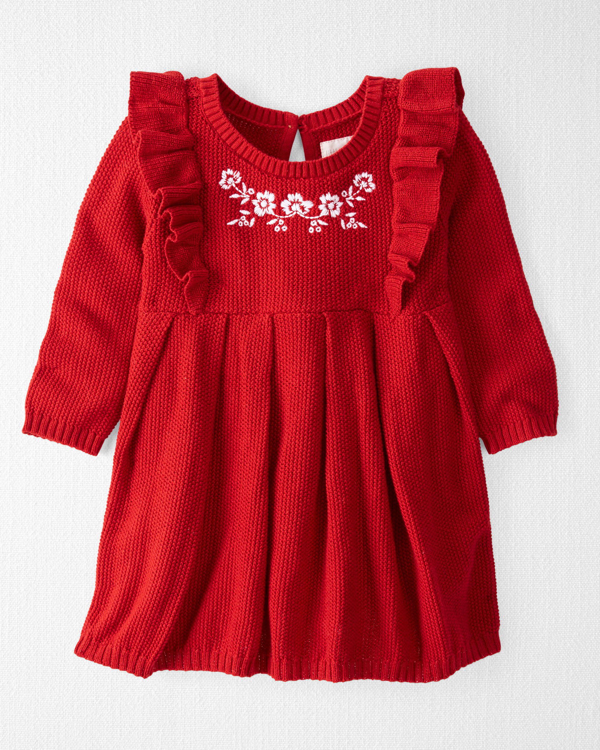 Organic Cotton Sweater Dress