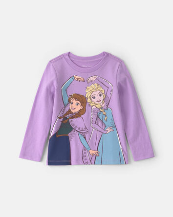 Toddler Girl Disney&copy; Frozen Long-Sleeve Graphic Tee - Purple, 