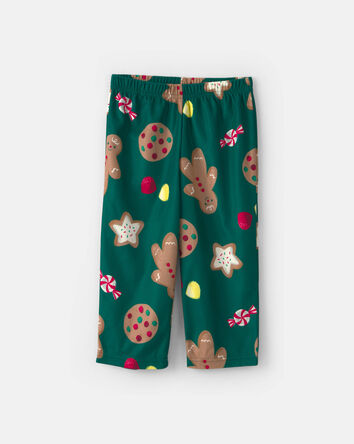 Tout-petit - Pyjama ample 2 pi&egrave;ces en molleton &agrave; motif pain d&rsquo;&eacute;pice de No&euml;l &ndash; Vert, 