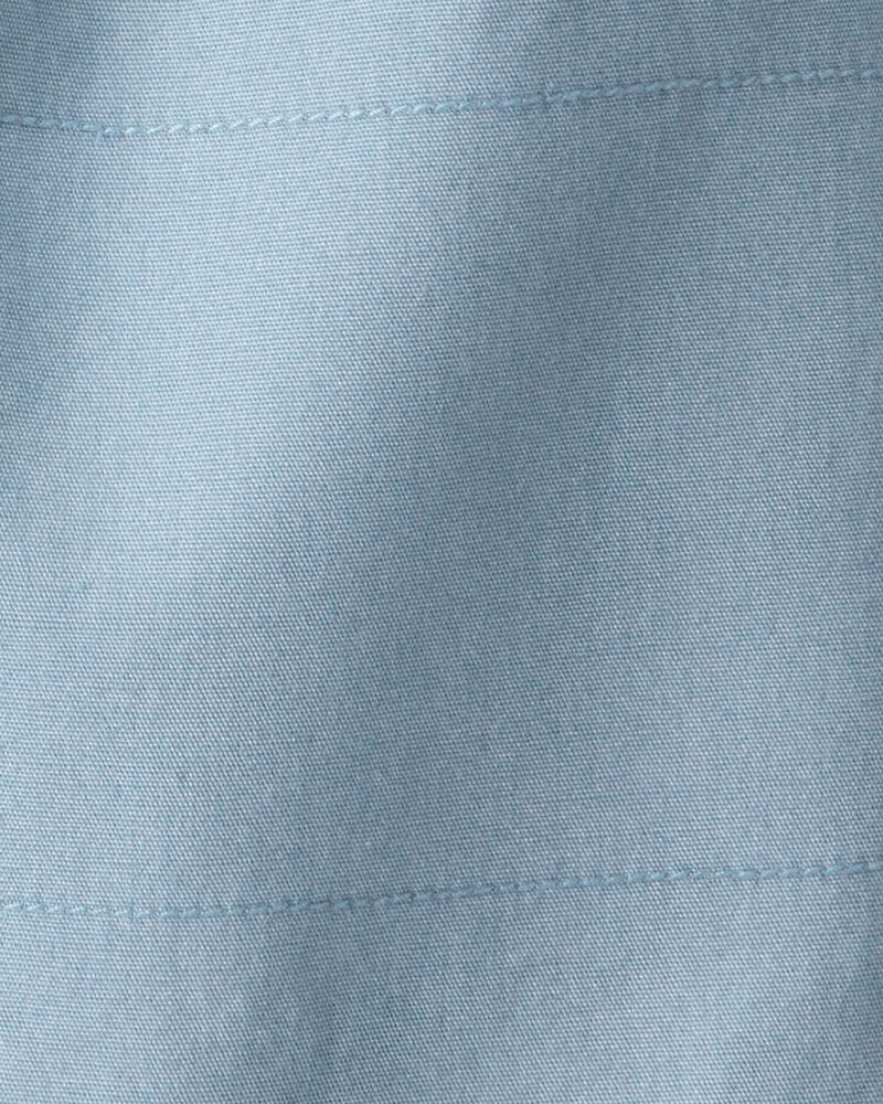 Baby Boy Everyday Pull-On Pants - Blue, image 3 of 4 slides
