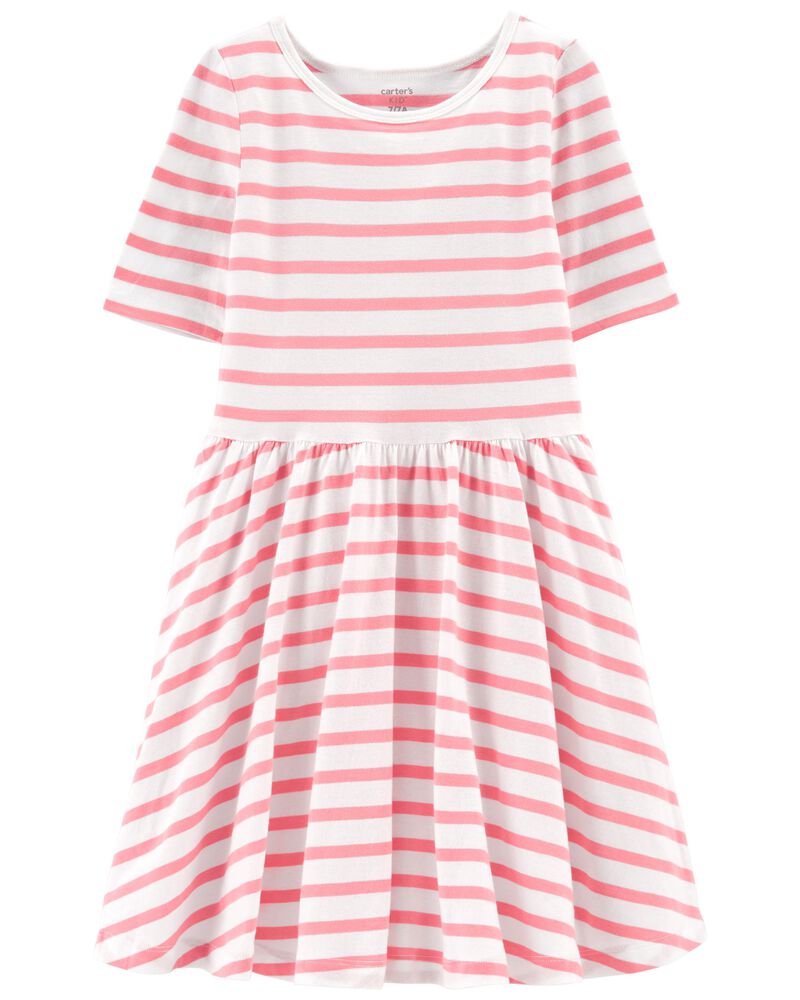 Striped Jersey Dress, image 1 of 3 slides