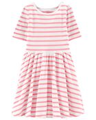 Striped Jersey Dress, image 1 of 3 slides