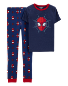 Kid 2-Piece Spider-Man 100% Snug Fit Cotton Pyjamas, image 1 of 3 slides