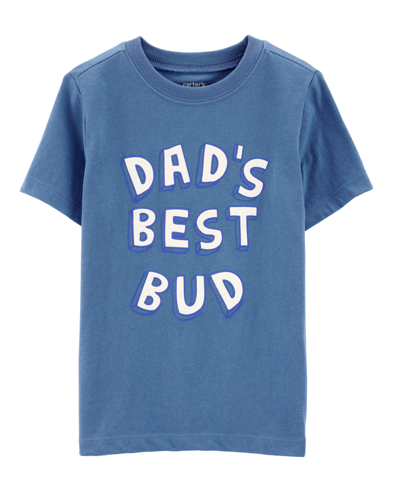 Toddler Boy Dad's Best Bud Graphic Tee, image 1 of 3 slides