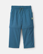 Toddler Boy Poplin Pants - Blue, image 1 of 7 slides