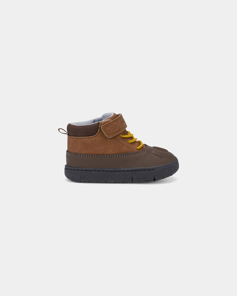 Baby Boy Every Step&reg; First Walker High Top Boot - Brown, image 2 of 6 slides