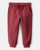 Toddler Boy DayDream Fleece Joggers - Red, image 1 of 4 slides