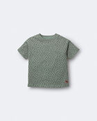 Tout-petit - T-shirt d&eacute;contract&eacute; &agrave; pois - Vert olive, image 2 sur 6 diapositives