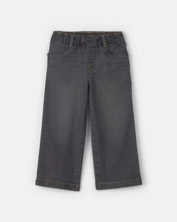 Toddler Girl Denim Jeans - Charcoal Wash, 