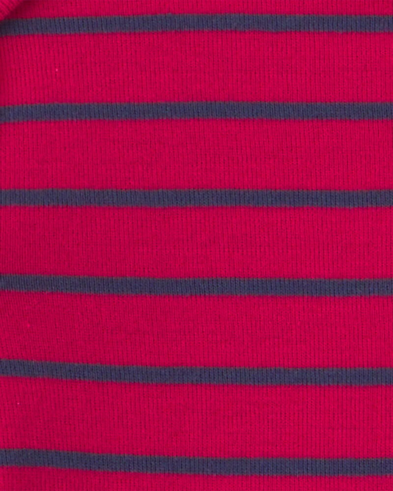Baby Boy 5-Pack Firetruck Striped Short-Sleeve Bodysuits, image 6 of 7 slides
