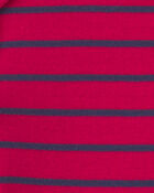 Baby Boy 5-Pack Firetruck Striped Short-Sleeve Bodysuits, image 6 of 7 slides
