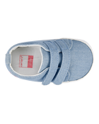 Bébé Espadrilles à cerises - Bleu, image 4 sur 7 diapositives