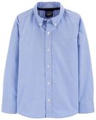 Kid Uniform Button-Front Shirt, image 1 of 2 slides