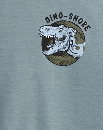 2-Piece Dinosaur Loose Fit Pyjamas, 