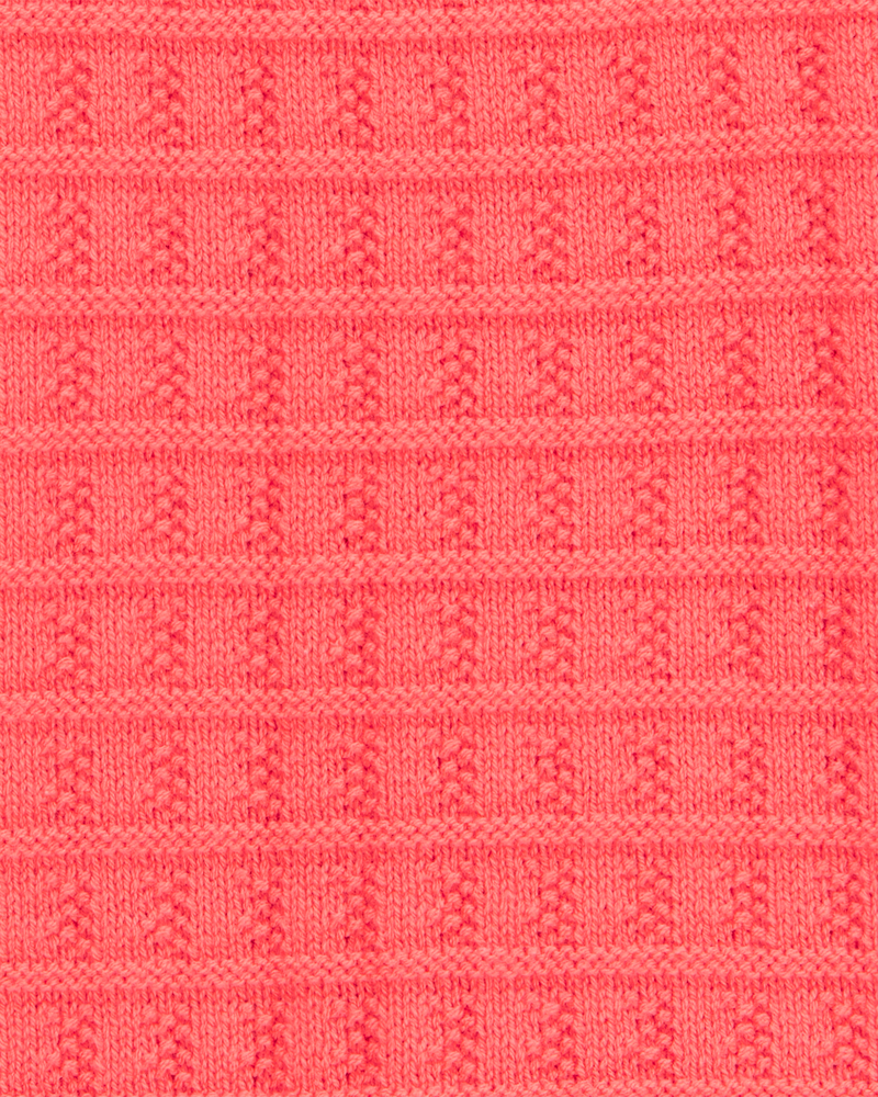 Kid Orange Knit Tank Top , image 2 of 4 slides