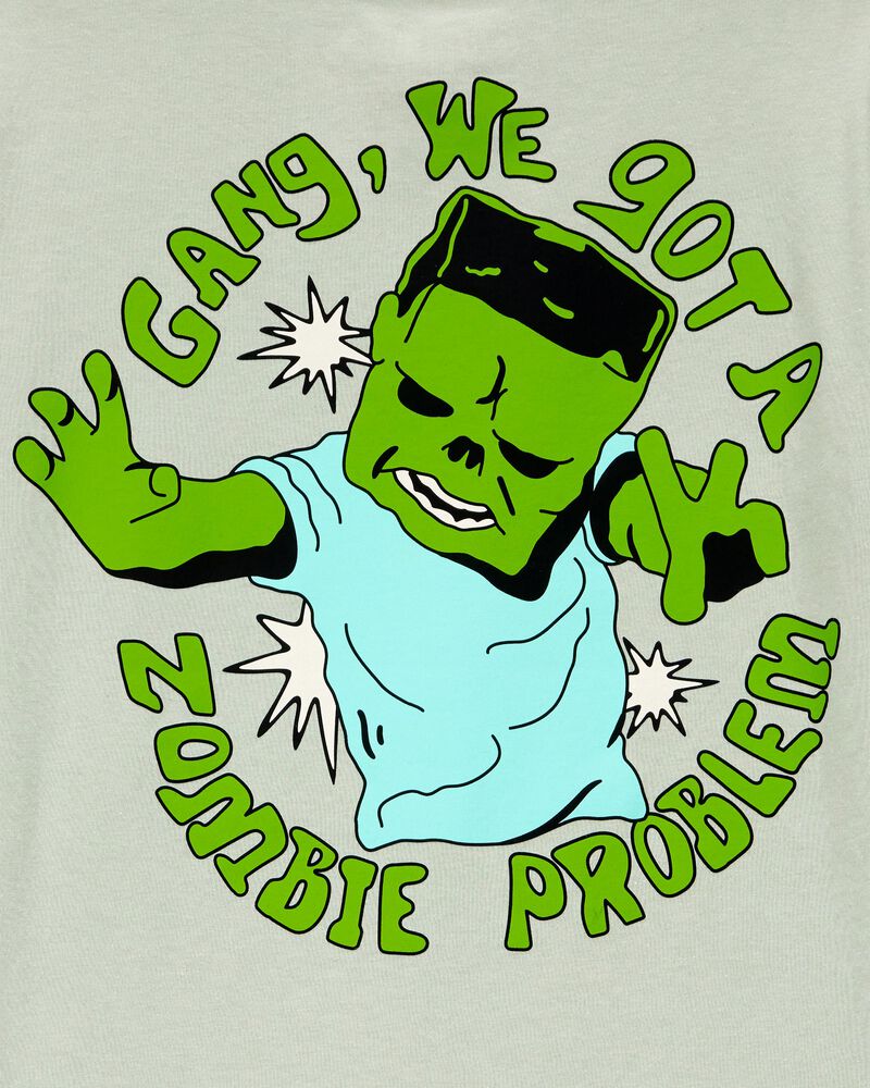 Kid Minecraft Graphic Short-Sleeve Tee - Green, image 4 of 4 slides