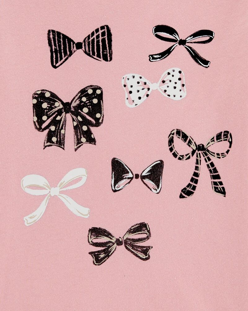Kid Bow Long-Sleeve Graphic Tee, image 2 of 3 slides