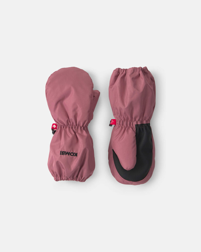 Toddler Girl Kombi Bear Paw Mitt - Blush, image 1 of 2 slides