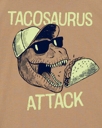 T-shirt imprimé Tacosaurus, 