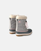 Girls SOREL Yoot Pac&trade; Winter Snow Boot - Grey, image 2 of 3 slides