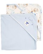 Baby 2-Pack Hooded Baby Towels, image 2 of 2 slides