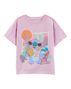 Kid Stitch Graphic Tee - Pink, image 1 of 2 slides
