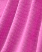 Girls PurelySoft Short-Sleeve Snug Fit 2-Piece Pyjama Set - Pink, image 5 of 7 slides