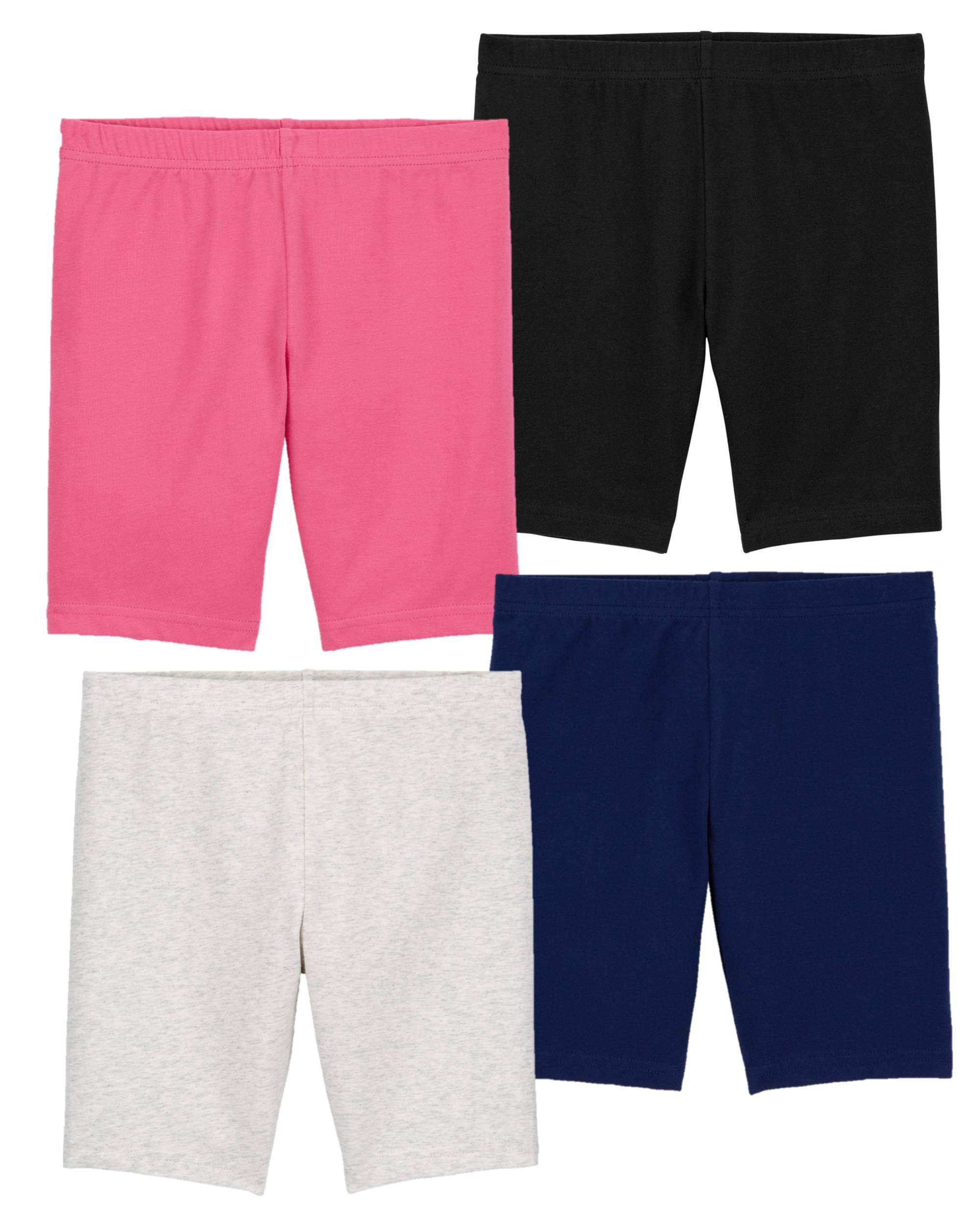 Multi Kid 4 Pack Bike Shorts Carter s Oshkosh Canada