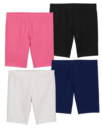 Emballage de 4 shorts extensibles pour jeunes, 