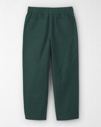 Kids Organic Cotton Baggy Twill Pants, 