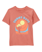 Toddler Sunny Days Graphic Tee - Orange, image 1 of 3 slides