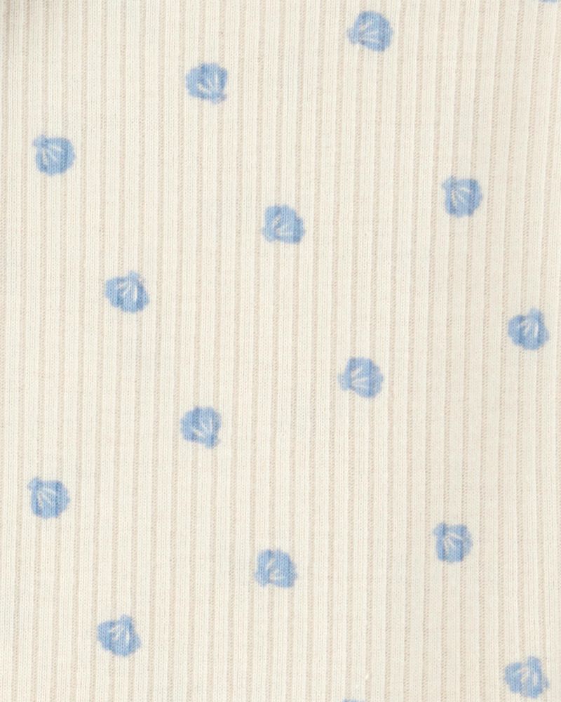 Baby 3-Piece Seashell Little Character Set® - Blue/Cream, image 3 of 4 slides
