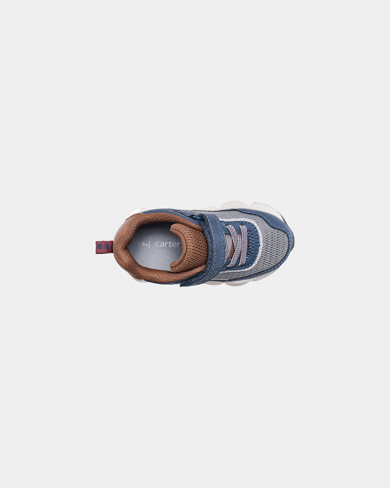 Tout-petit gar&ccedil;on - Espadrilles de sport &ndash; Bleu marine, image 4 sur 6 diapositives