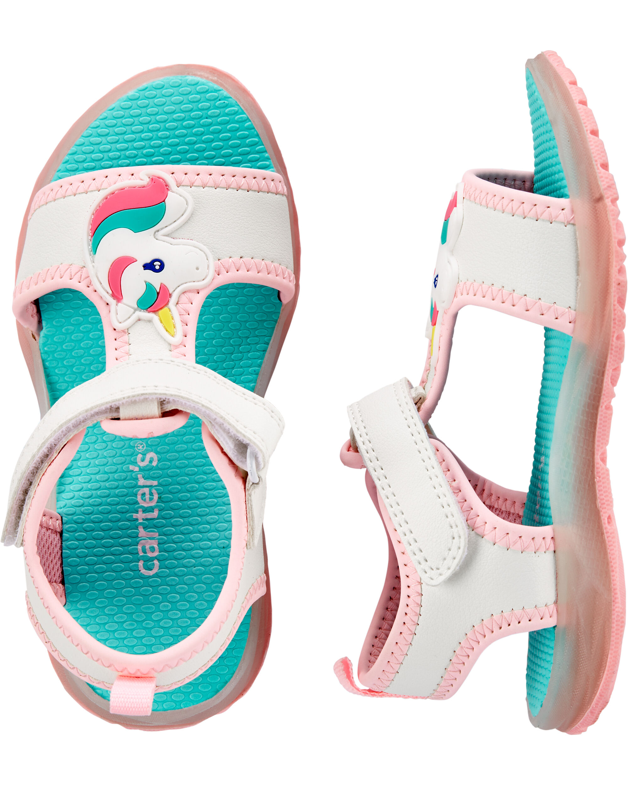carters sandals baby girl