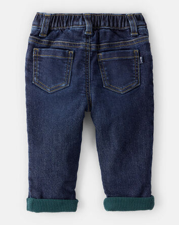 Baby Boy Dark Wash Jeans - Blue, 