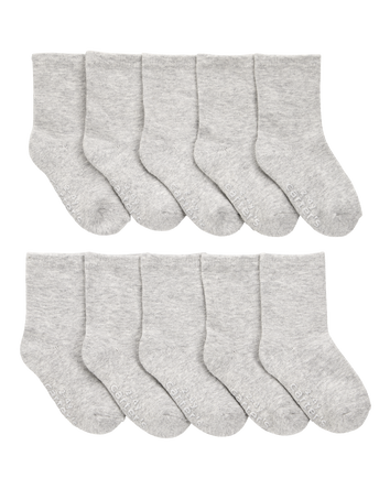 Toddler 10-Pack Crew Socks, 