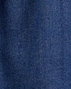 Baby 3-Piece Floral Long-Sleeve Tee, Tights & Chambray Jumper Set, image 5 of 6 slides