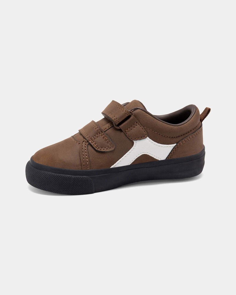Toddler Boy Casual Sneakers - Brown/Black, image 6 of 6 slides