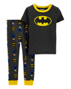 2-Piece Batman TM 100% Snug Fit Cotton Pyjamas, image 1 of 3 slides
