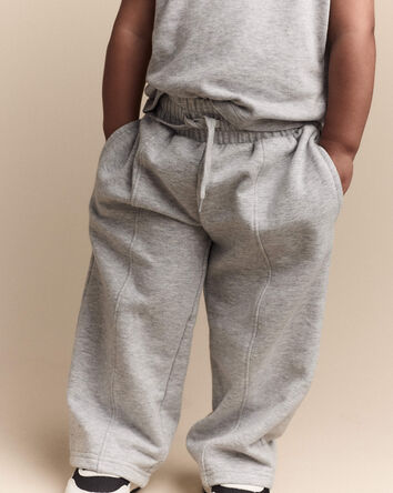 Tout-petit fille - Pantalon à jambes larges Linda - Rose, 