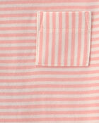 Baby Girl 4-Piece Crab Top & Short Set - Pink, image 3 of 4 slides