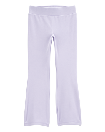 Kid Flared-Leg Fleece Pants - Purple, 