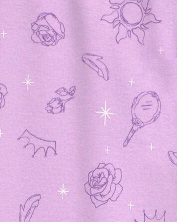 Kid 2-Piece Disney Princess 100% Snug Fit Cotton Pyjamas, 