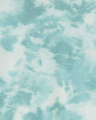 Kid Tie Dye Knit Long-Sleeve Fashion Top - Blue, image 2 of 3 slides