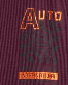 Boys Racing Long-Sleeve Graphic Tee - Red, image 2 of 3 slides