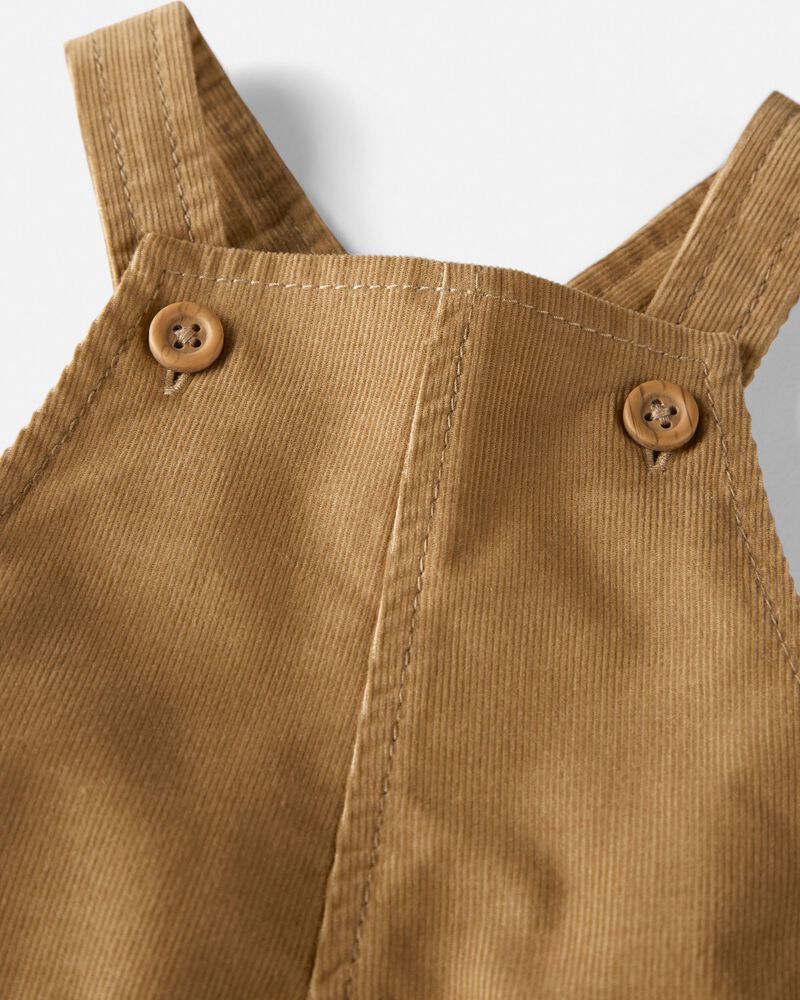 Organic Cotton Corduroy Overalls, image 3 of 6 slides