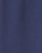 Toddler Boy 2-Piece colour Block Fleece Pullover & Pant Set - Navy Blue/Green, image 4 of 5 slides
