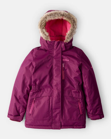 Filles - Parka à capuchon - Bordeaux
, 